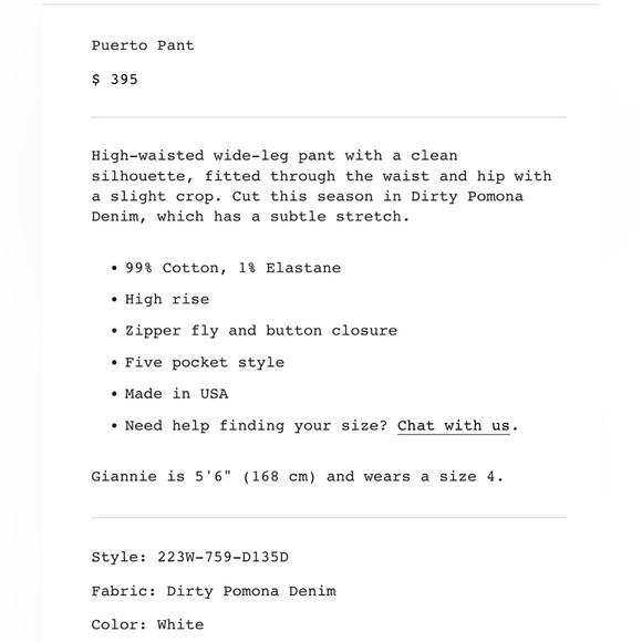 Rachel Comey Puerto Pant - Picture 8 of 8